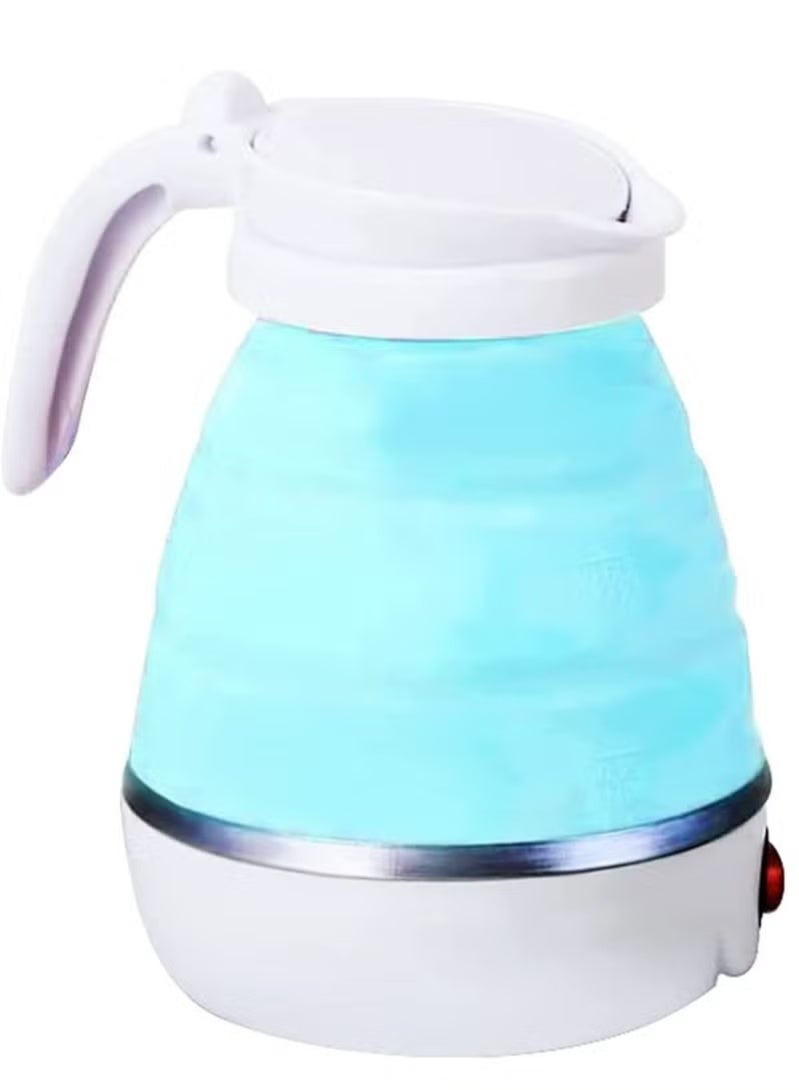 جينيكست غلاية كهربائية محمولة للسفر قابلة للطي غلاية مياه سريعة الغليان 110 فولت - 220 فولت 600 مل للاستخدام المنزلي - Image 2