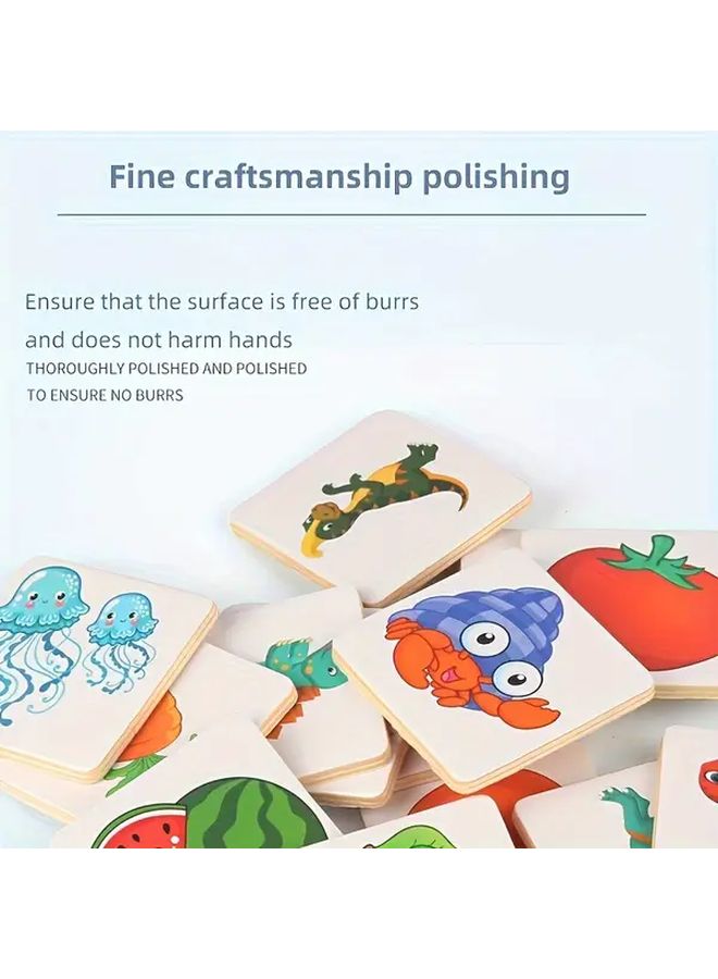 لعبة مطابقة الظل تدريب الدماغ ألغاز الأشكال للأطفال من 3 إلى 6 سنوات - Image 2