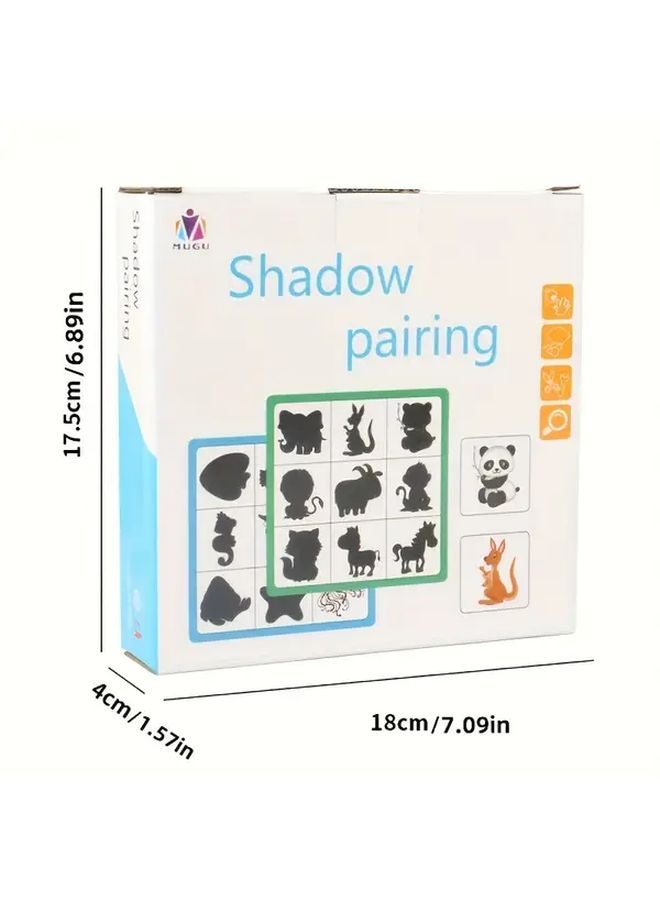 لعبة مطابقة الظل تدريب الدماغ ألغاز الأشكال للأطفال من 3 إلى 6 سنوات - Image 5
