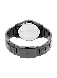 TITAN Black Dial Stainless Steel Strap Watch 1767Nm01  - Image 4