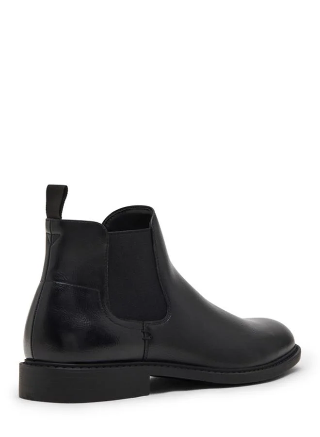 Steve Madden Mslikk Black Men's Chelsea Boots