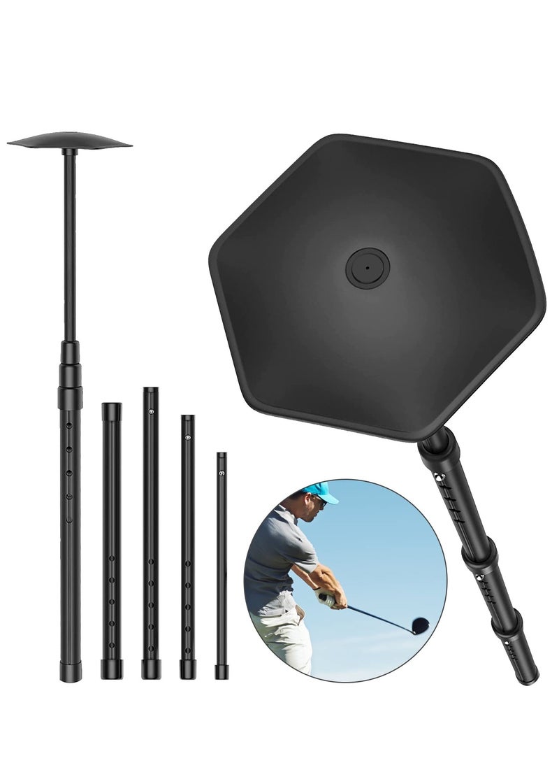 SOLARAE Adjustable Aluminum Golf Travel Bag Support Rod with 4 Telescoping Sections, Club Protector Pole Cover, and Crossbar Travel Cover Support System for Golf Bags. - Image 1