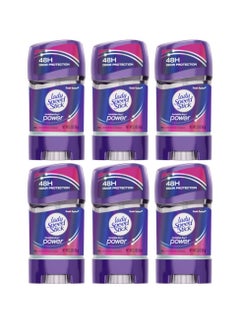 Lady Speed Stick Lady Speed Stick 48HR Antiperspirant Deodorant Gel Fresh Fusion 2.30 oz (Pack of 6)  - Image 1