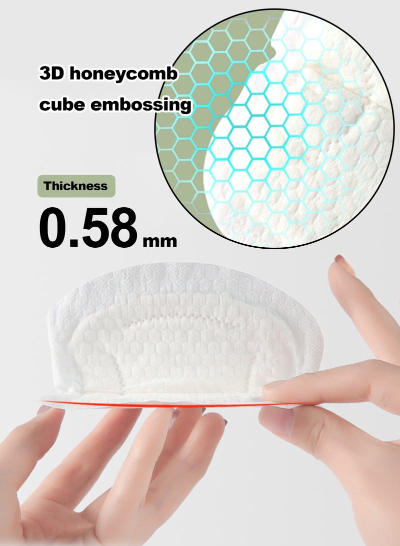 URbazaar 50 count Disposable Breast Pads Medical-grade Nursing Pads Super Absorbent Nursing Pad Breastfeeding Essentials Sterilized Individually Packed - Image 5