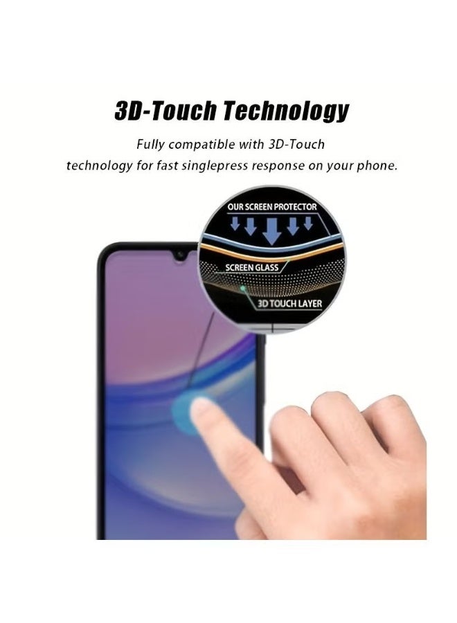 يويو تيك واقي شاشة لهاتف Samsung Galaxy S25 (مقاس 6.3 بوصة، إصدار 2025) من الزجاج المقسى، يتميز بخصائص حماية الخصوصية (مضاد للتجسس)، وصلابة 9H، وجودة عالية الدقة (HD)، ومقاومة للخدش. - Image 3