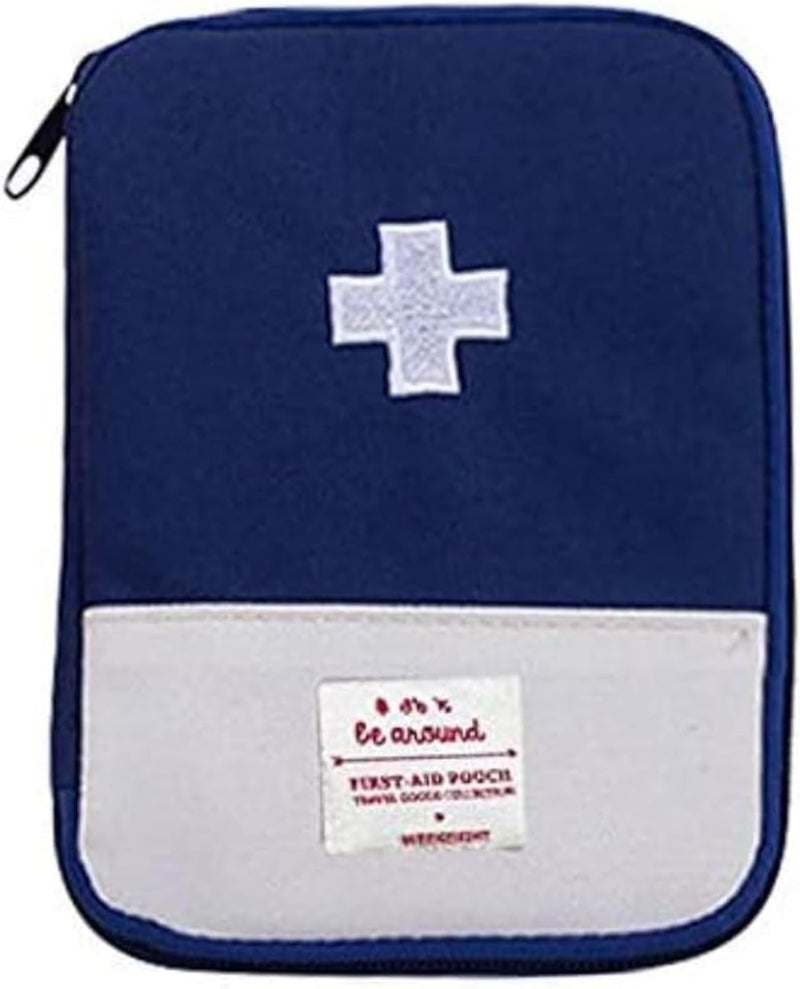 Circle M Waterproof Divided Emergency Medical Storage Bag: Outdoor Camping Hiking Organizer – Blue