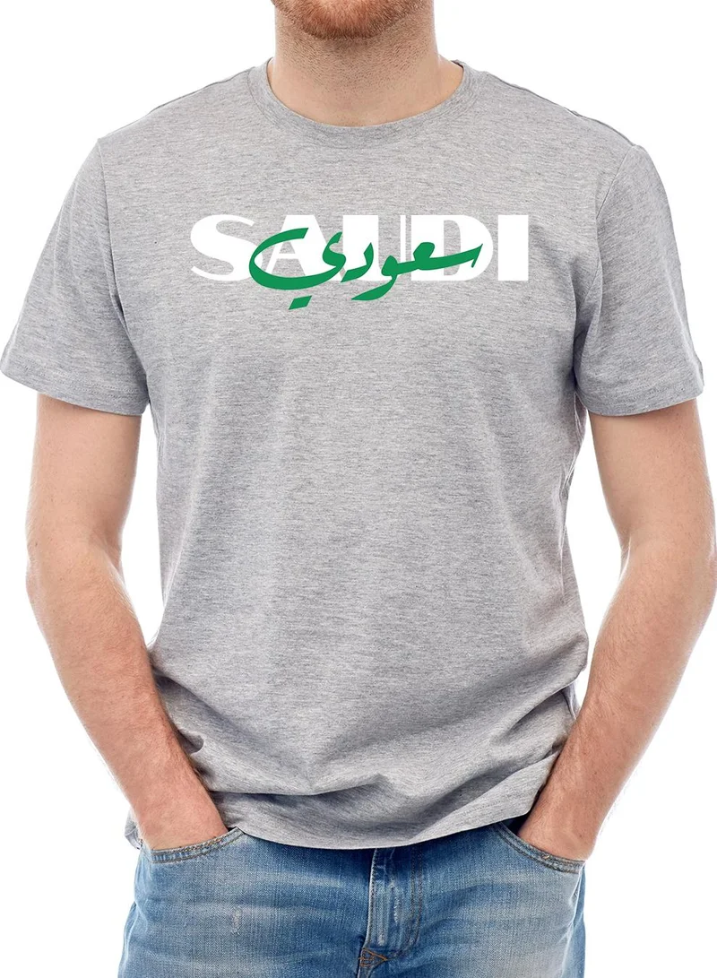 Lowha Cotton T-Shirt for Saudi National Day, Founding Day, Everyday Saudi Pride Wear for Women & Men