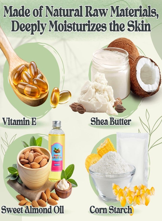 JUYRLE Body Butter Making Kit- Shea Butter Lotion Making Kit, DIY Crafts for Adults with Organic Shea Butter, Sweet Almond Oil, Mica Powder, Natural Whipped Body Butter Maker Skin Care Gifts for Women - Image 3