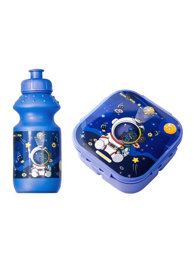 Nova kids - Lunch Box, Water Bottle And Lunch Bag - Space Blue - Image 1
