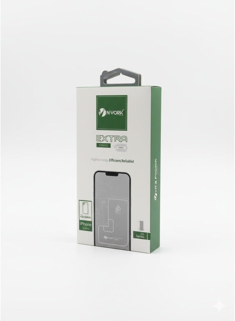 NYORK Extra Power Battery for iPhone X – Upgraded 3500mAh High-Capacity Li-ion Polymer Battery (Original 2716mAh) – Reliable, Efficient iOS Series Replacement - Image 2