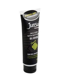 Junsui Whitening Oil Control Charcoal Face Wash 100g  - Image 5