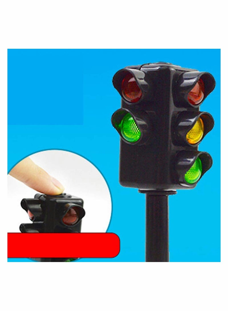 Kids Interactive Traffic Light Toy - Safe Traffic Signal Light Model for Early Education Playset (2 Pcs) - Fun Learning for Toddlers - Image 3