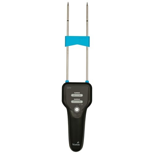 Bluelab Pulse Meter - Handheld Digital Soil Meter Measures Nutrients (TDS), Moisture & Temperature directly from the Root Zone - Grow Healthier Plants with Fast, Accurate Measurements - Image 1