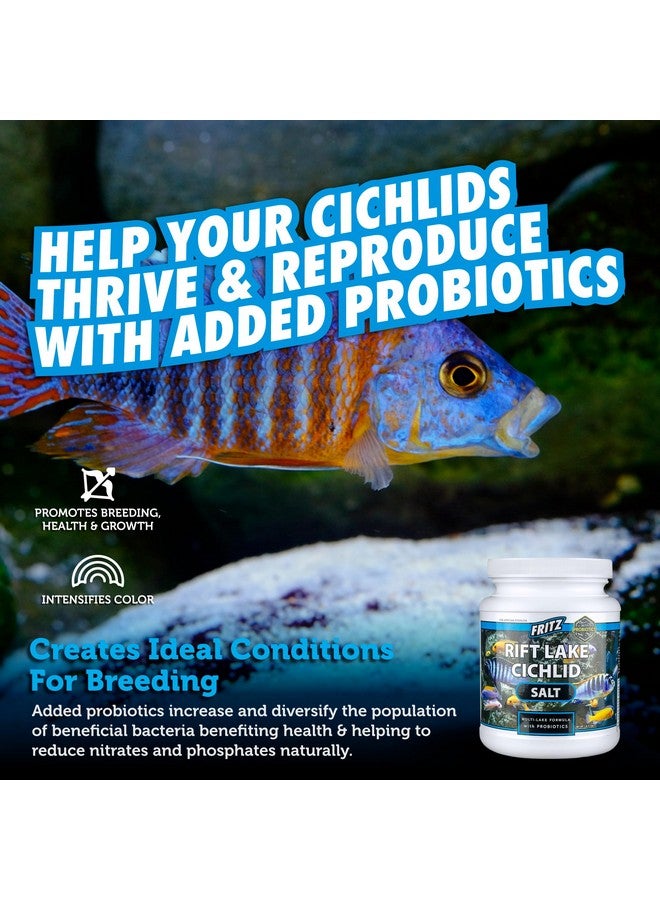 Fritz Aquatics Rift Lake Cichlid Salt MultiLake Formula With Probiotics (3Pound) - Image 4