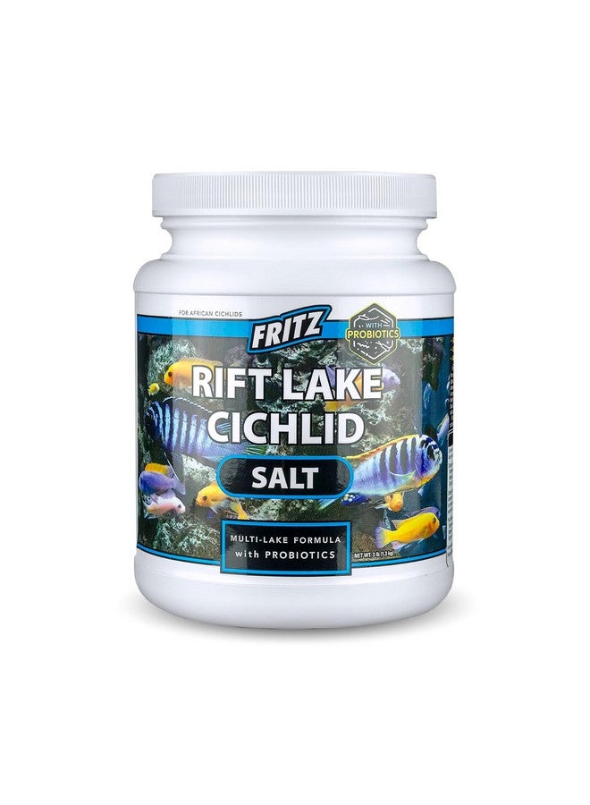 Fritz Aquatics Rift Lake Cichlid Salt MultiLake Formula With Probiotics (3Pound) - Image 1