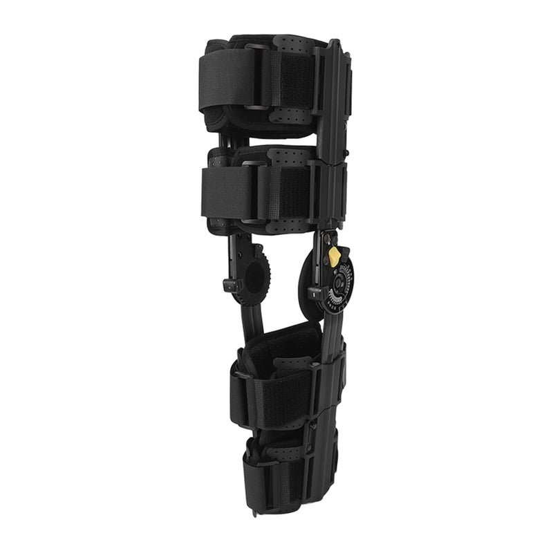 Hinged Knee Brace Angle Adjustable with Side Leg Stabilizer Post Op Leg Knee Support for ACL MCL PCL Injury - Image 2
