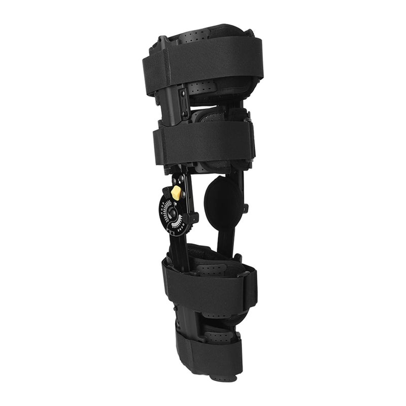 Hinged Knee Brace Angle Adjustable with Side Leg Stabilizer Post Op Leg Knee Support for ACL MCL PCL Injury - Image 3