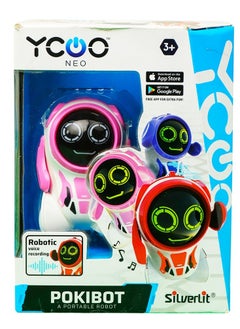 Silverlit - Pokibot Robot Pink with Control through Smart Phone - 88042