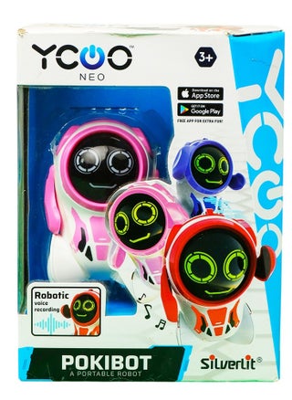 Silverlit - Pokibot Robot Pink with Control through Smart Phone - 88042 - pzsku/Z15625FFAD2BC359456C2Z/45/_/1733746778/75182383-a661-408b-97b5-24985f196f15