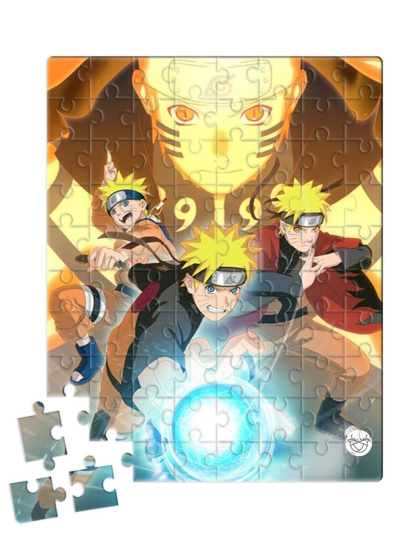 Reeman Design Puzzle printed with Naruto design