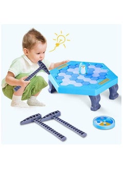 Penguin Break Ice Board Game for Kids: Ice Breaker Game, Penguin Trap Puzzle, Children's Gifts, Icebreaking Toy, Family Board Game, Interactive Game, Knock Ice Block, Early Education, Penguin Trap
