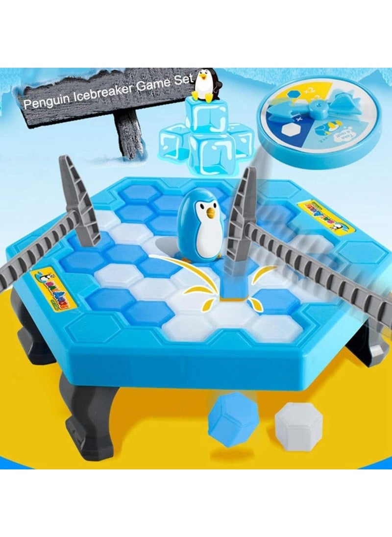 Generic - Penguin Break Ice Board Game for Kids: Ice Breaker Game, Penguin Trap Puzzle, Children's Gifts, Icebreaking Toy, Family Board Game, Interactive Game, Knock Ice Block, Early Education, Penguin Trap - Image 1