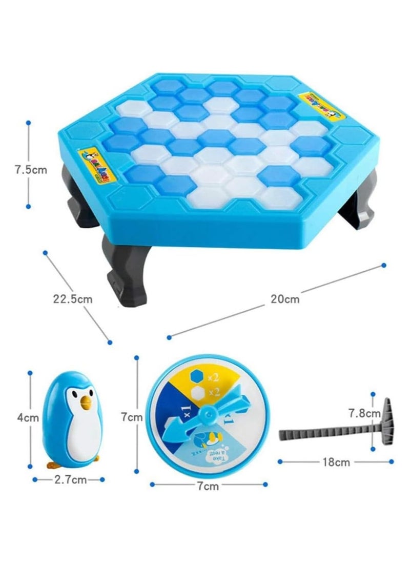 Generic - Penguin Break Ice Board Game for Kids: Ice Breaker Game, Penguin Trap Puzzle, Children's Gifts, Icebreaking Toy, Family Board Game, Interactive Game, Knock Ice Block, Early Education, Penguin Trap - Image 1