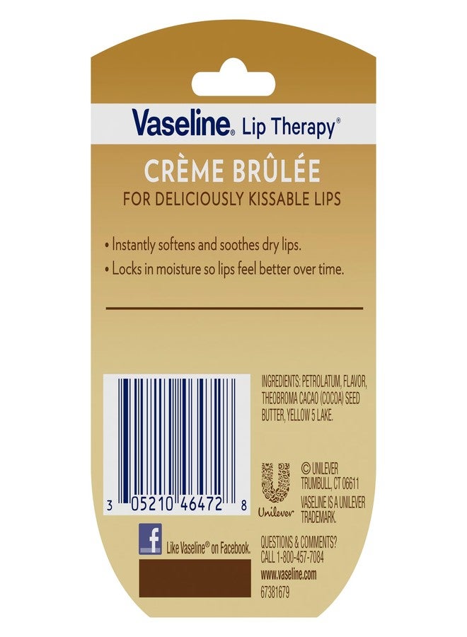 Vaseline فازلين لعلاج الشفاه كريمة بروليه ميني 12-عبوة - بلسم شفاه مرطب لشفاه ناعمة وسلسة، 0.25 أونصة لكل واحدة - Image 2