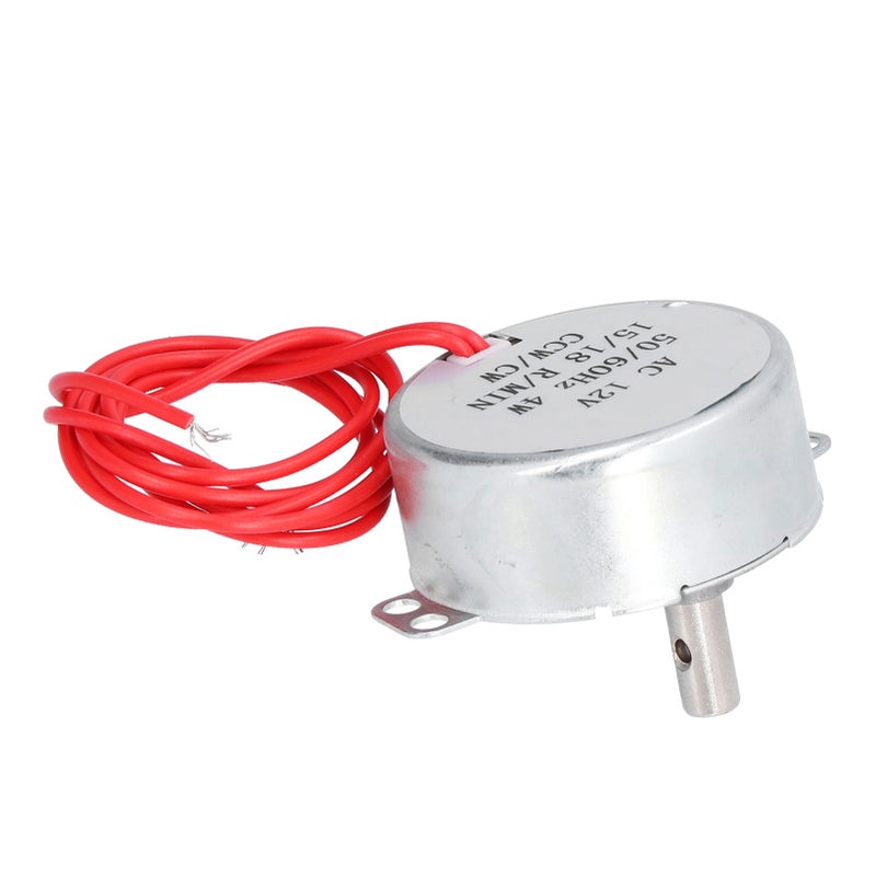 2Pcs Synchronous Motor Synchron 15/18R/MIN CW CCW Rotation Accessory Set Kit 4W AC12V 50TYC - Image 5