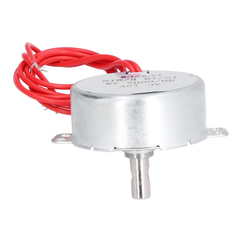 2Pcs Synchronous Motor Synchron 15/18R/MIN CW CCW Rotation Accessory Set Kit 4W AC12V 50TYC - Image 4