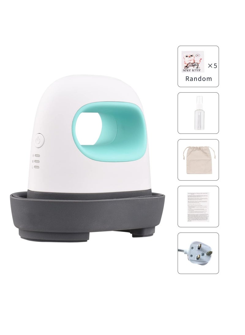 Mini Heat Press Machine T-Shirt Printing Easy Heating Transfer Press Iron Machines for Clothes Bags Hats Pads Blanket Leather Portable HTV Vinyl Projects DIY Home Business  - Image 2