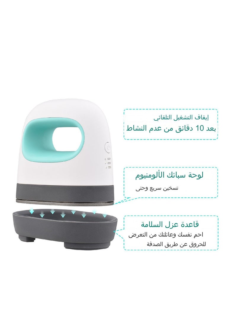 Mini Heat Press Machine T-Shirt Printing Easy Heating Transfer Press Iron Machines for Clothes Bags Hats Pads Blanket Leather Portable HTV Vinyl Projects DIY Home Business  - Image 5