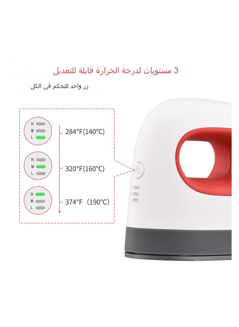 Mini Heat Press Machine T-Shirt Printing Easy Heating Transfer Press Iron Machines for Clothes Bags Hats Pads Blanket Leather Portable HTV Vinyl Projects DIY Home Business  - Image 4