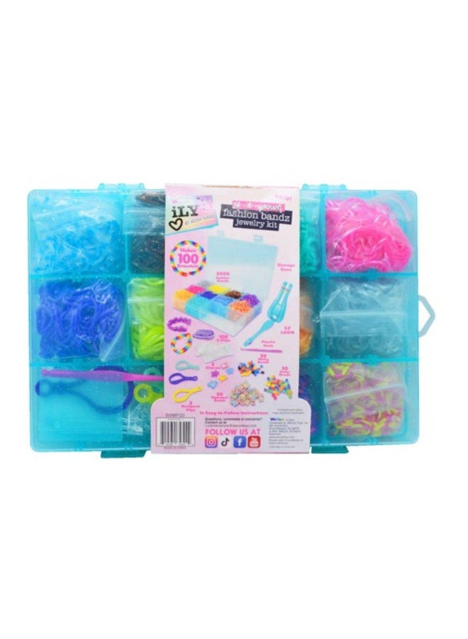 WeCool iLY Do-It-Yourself Fashion Bandz Jewelry Kit (2200+ Pieces) - Image 1