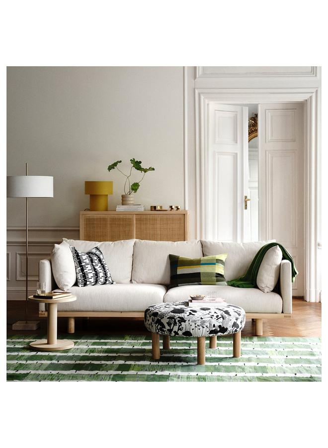 erorex Cushion Cover, Dark Green/Blue-Green, 40X58 Cm - Image 2