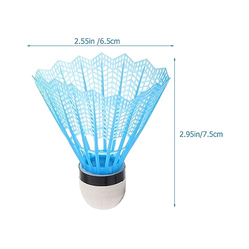 Veemoon 20PCS Badminton Shuttlecocks,Colorful Badminton Balls Plastic Birdies Balls for Indoor Outdoor Exercise Training Sports Activities Fitness (Random Color - Image 2