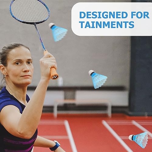 Veemoon 20PCS Badminton Shuttlecocks,Colorful Badminton Balls Plastic Birdies Balls for Indoor Outdoor Exercise Training Sports Activities Fitness (Random Color - Image 4