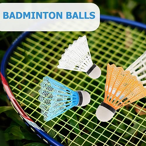Veemoon 20PCS Badminton Shuttlecocks,Colorful Badminton Balls Plastic Birdies Balls for Indoor Outdoor Exercise Training Sports Activities Fitness (Random Color - Image 3