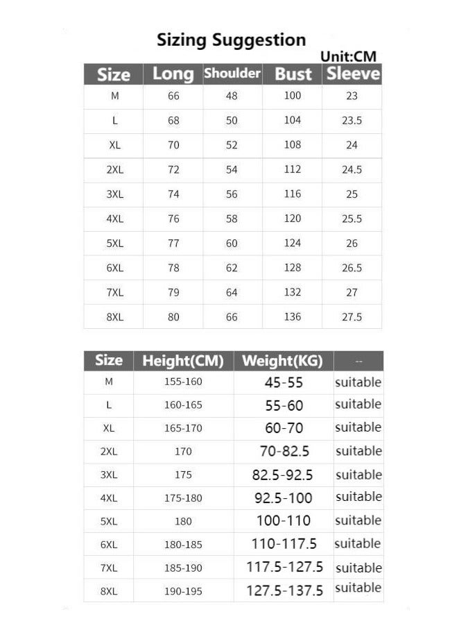 Large Size Fashionable Men's Printed Casual Round Neck T-shirt  - Image 3