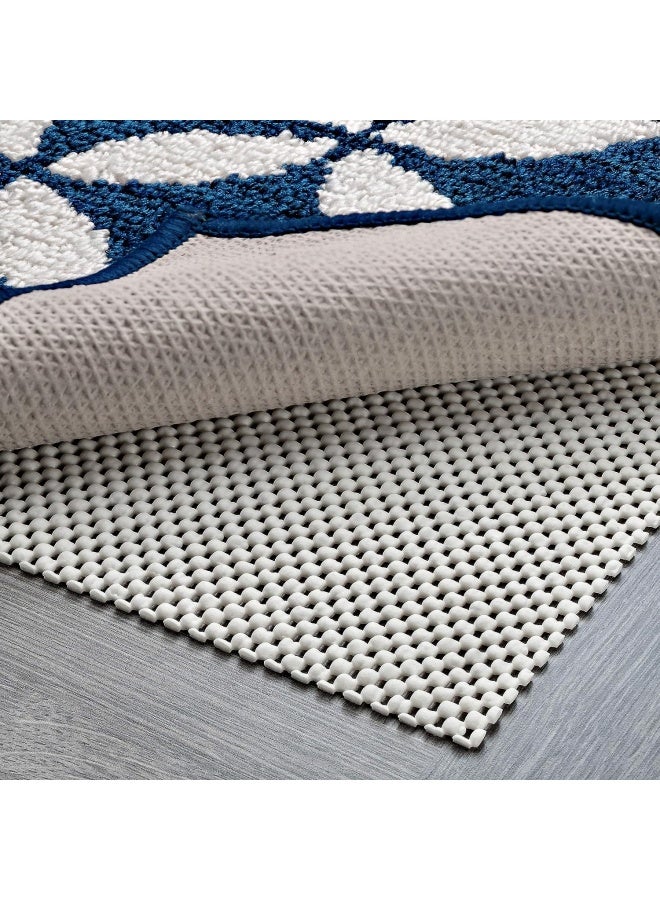 DoubleCheck Products Non Slip Rug Pad Size 8' X 10' For Hard Surface Floors Extra Strong Grip Thick Padding And  - Image 1