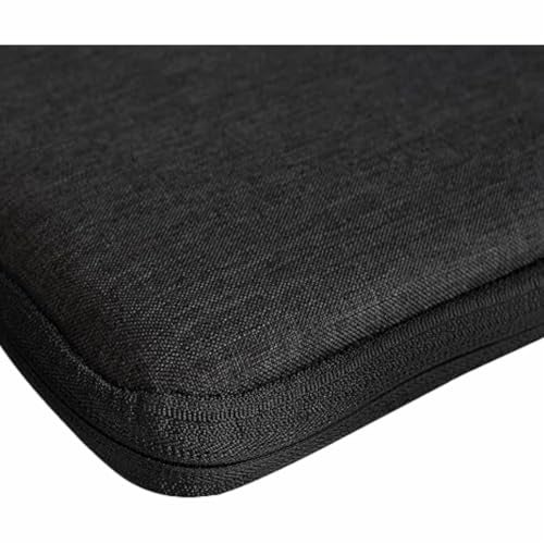 Falconstar Laptop Sleeve Case with Handle | 15.6-Inch Laptop Bag for Men & Women | Padded Protection | Water-Resistant Nylon | Zipper Closure | Black - Image 3