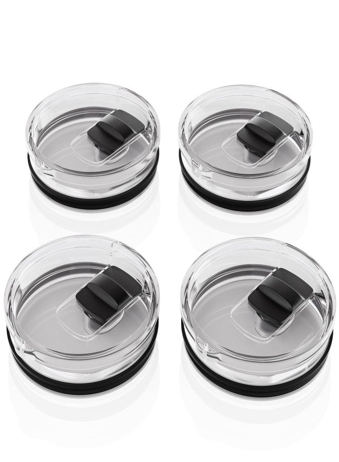 CeleVista 20 oz Tumbler Lid for YETI, 4 Pack Magnetic Replacement Lids for 10/24 oz Mug and 10 oz Lowball, Spill Proof Cup Covers with Slide Switch, BPA Free - Image 1