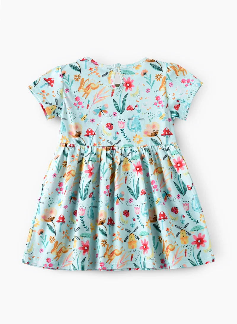 جيلين Blooming Sunshine: Baby Girl's Dress Comfort & Cuteness for Summer