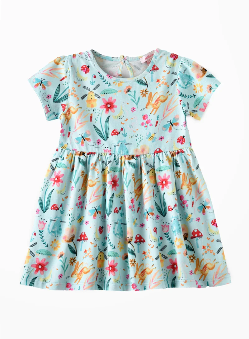 جيلين Blooming Sunshine: Baby Girl's Dress Comfort & Cuteness for Summer