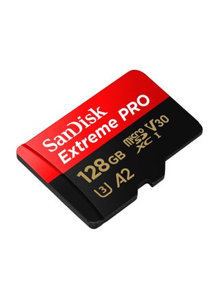 Extreme Pro microSD UHS I Card for 4K Video on Smartphones, Action Cams & Drones 200MB/s Read, 90MB/s Write, Lifetime Warranty 128 GB SDSQXCD-128G-GN6MA 128 GB - view 2