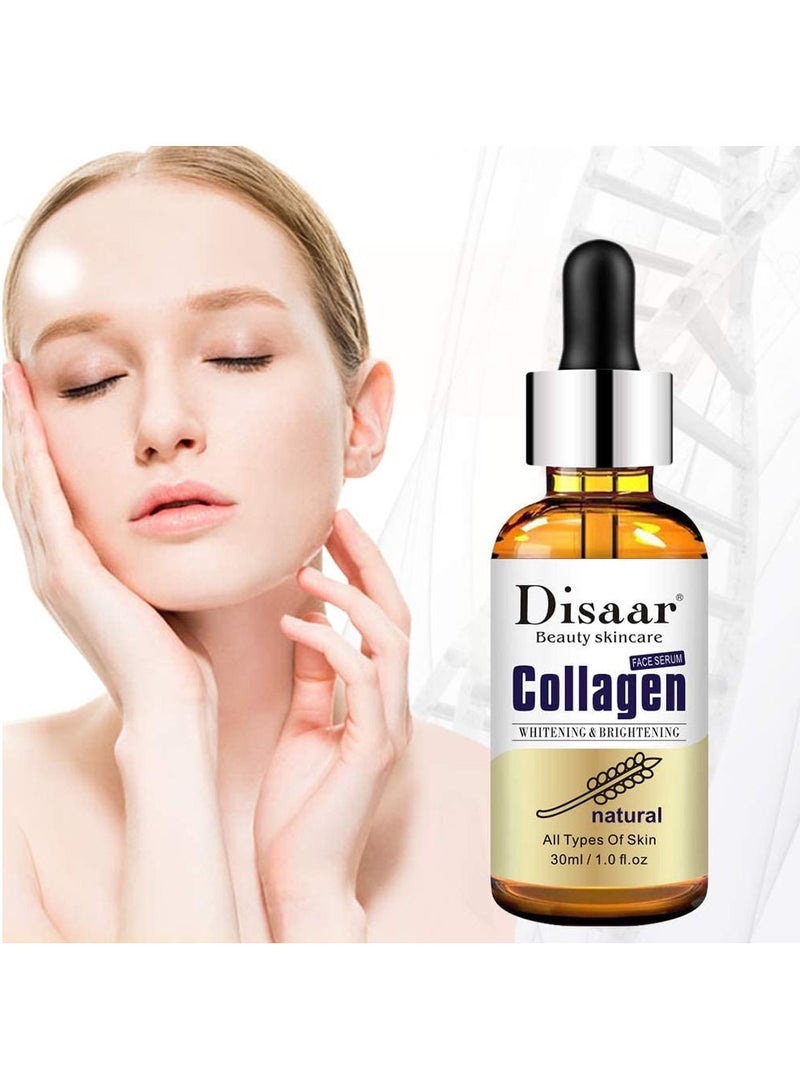 Disaar Natural Collagen Whitening And Moisturizing Face Serum 30ml With Beauty Cream 80g - Image 2
