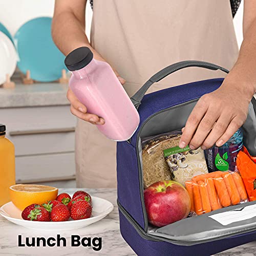 DilaBee 12-Pack Glass Juice Bottles with Lids, 8oz Glass Bottles with Lids for Juice, Smoothie, Water, Milk & Kombucha, Reusable Glass Bottles for Juicing - Bulk Glass Water Bottles with Caps BPA-Free - Image 4