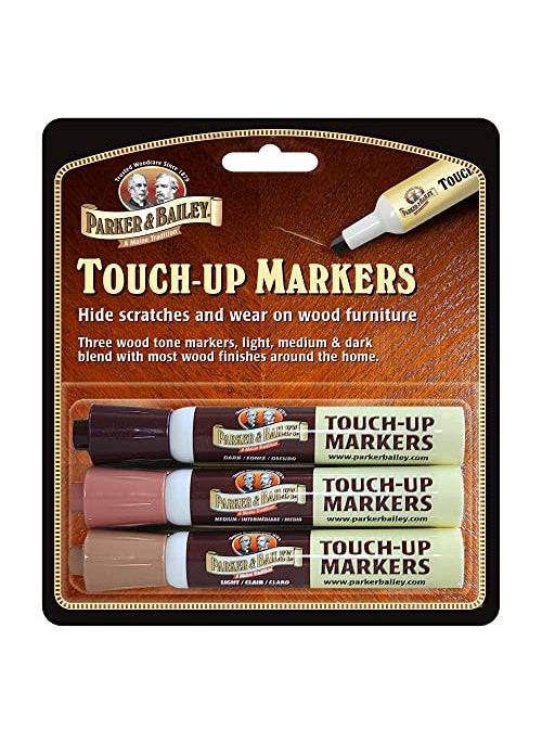 Parker & Bailey Parker  Bailey Furniture TouchUp Markers Set of 3 Brown 220002 