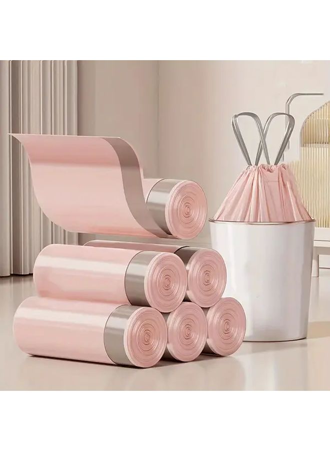 500 Pack Leak Proof Pull Out Trash Bags Durable Polyethylene For Kitchen Dorm Yard - Image 3