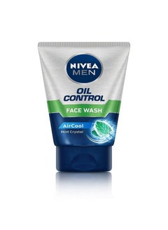 Nivea Men Oil Control Face Wash 100 G With Magnolia Bark Extracts For 12 Hr Oil Control In Summer 10 X Vitamin C Effect For Radiant Skin For Oily Skin  - Image 1